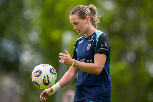 Elisabeth Terland of the Norwegian women's national