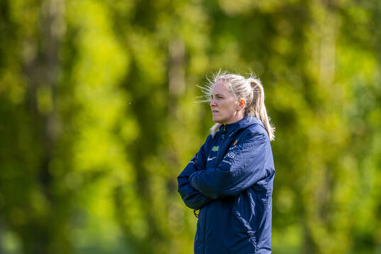 Gemma Grainger, head coach of the Norwegian women's