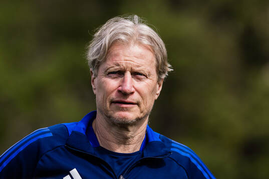 Team manager Stefan Pettersson of the Swedish men's