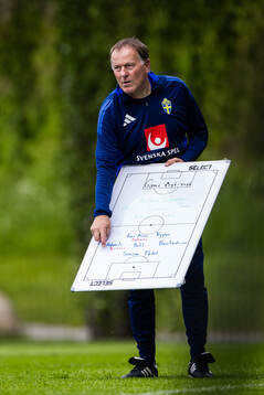 Assistant coach Remy Reijnierse of the Swedish men's