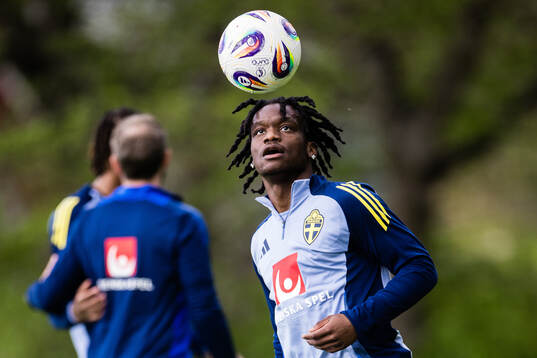 Jeremy Agbonifo of the Swedish men's national football team