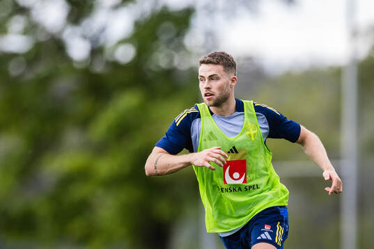 Gabriel Gudmundsson of the Swedish men's national football