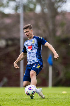 Samuel Dahl of the Swedish men's national football team