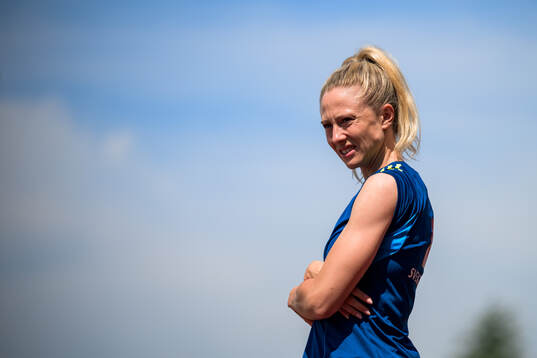 Rebecka Blomqvist of the Swedish women’s national