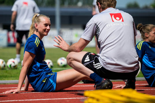 Stina Blackstenius of the Swedish women’s national