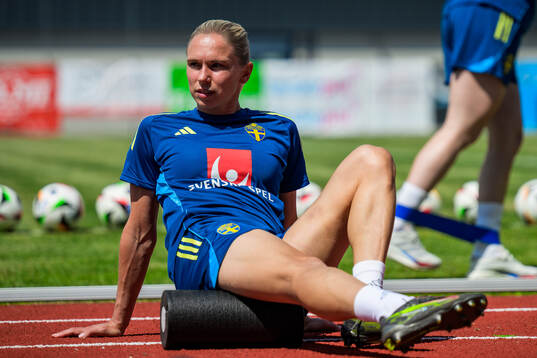 Jonna Andersson of the Swedish women’s national football