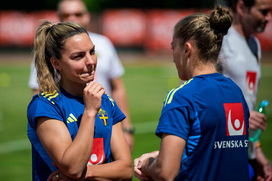 Johanna Rytting Kaneryd and Filippa Angeldahl of the