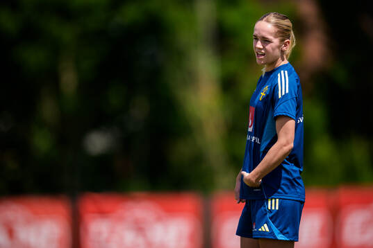 Hanna Lundkvist of the Swedish women’s national football