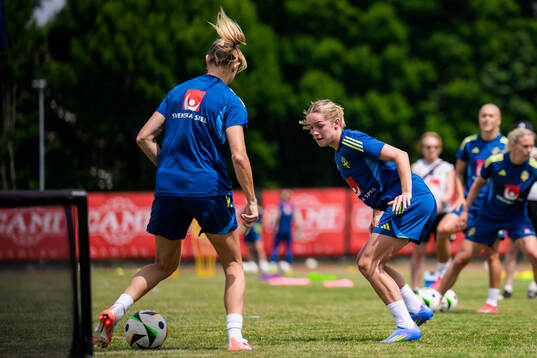 Hanna Lundkvist of the Swedish women’s national football