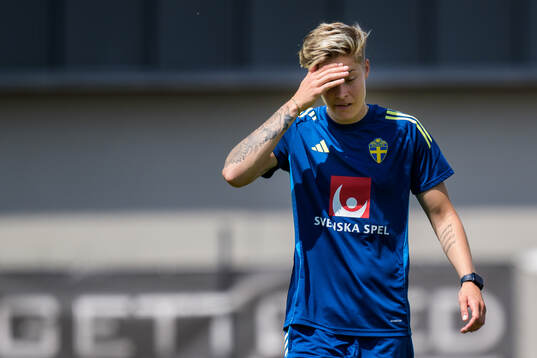 Lina Hurtig of the Swedish women’s national football team