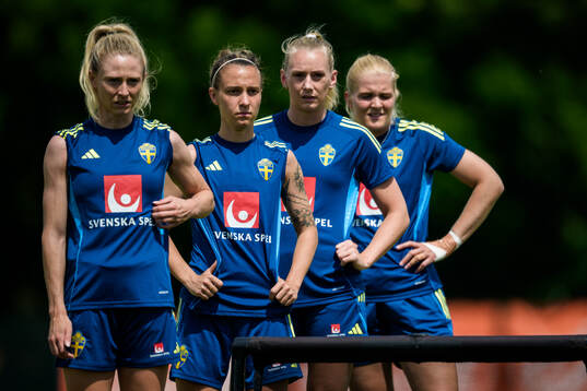 Rebecka Blomqvist, Julia Zigiotti Olme, Stina Blackstenius