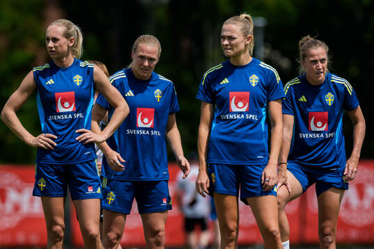 Ellen Wangerheim, Magdalena Eriksson, Fridolina Rolfö and