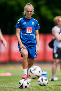Hanna Bennison of the Swedish women’s national football