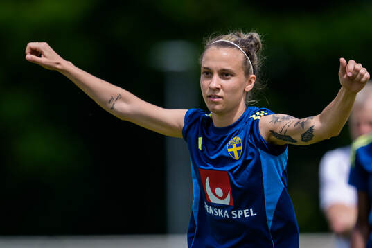 Julia Zigiotti Olme of the Swedish women’s national