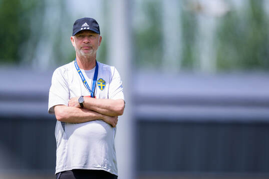 Head coach Peter Gerhardsson of the Swedish women’s