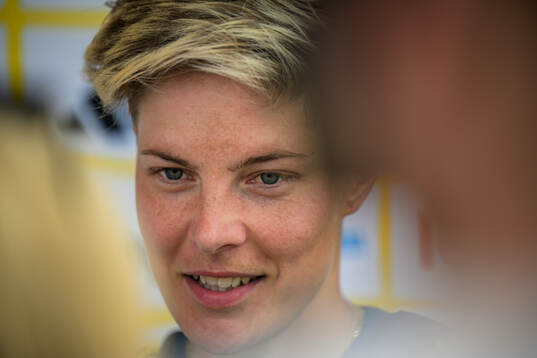 Lina Hurtig of the Swedish women’s national football team