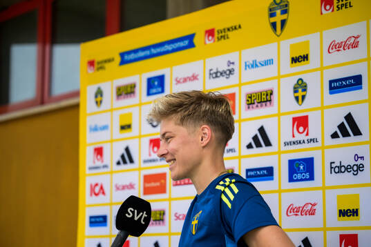 Lina Hurtig of the Swedish women’s national football team
