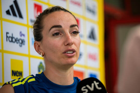 Kosovare Asllani of the Swedish women’s national football
