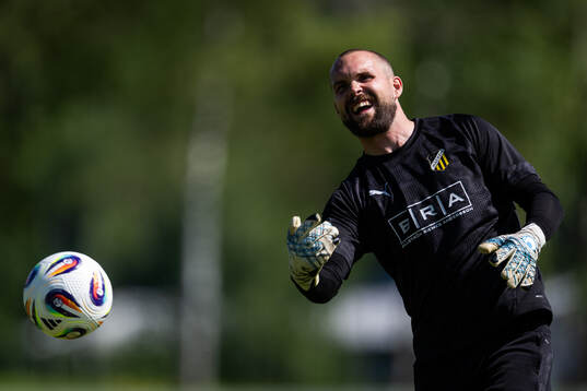 Häckens målvakt Oscar Jansson