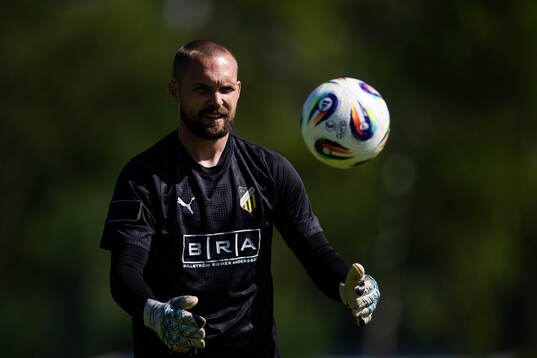 Häckens målvakt Oscar Jansson