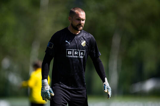 Häckens målvakt Oscar Jansson