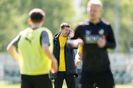 Häckens tränare Jens Gustafsson