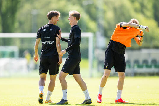 Häckens Samuel Leach Holm och Ben Engdahl