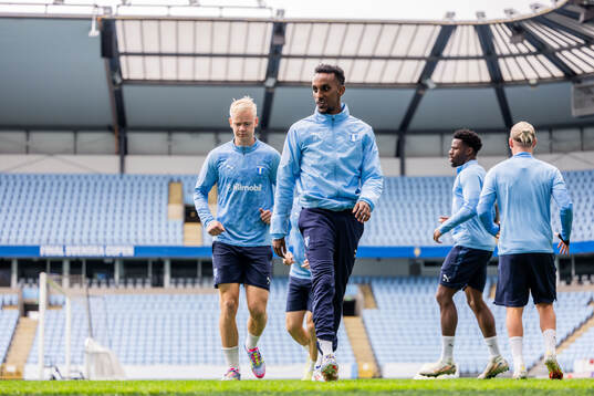 Malmö FFs Otto Rosengren och Taha Ali
