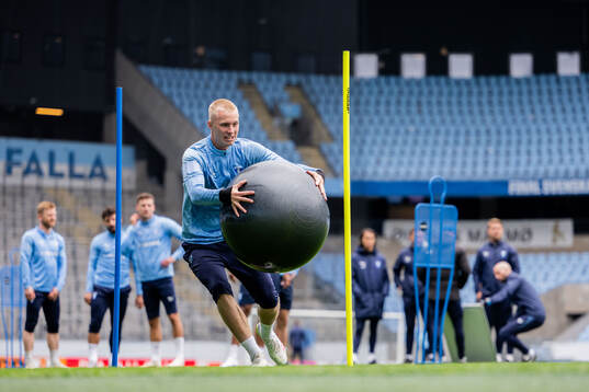 Malmö FFs Daniel Gudjohnsen