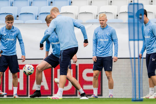 Malmö FFs Hugo Bolin och Otto Rosengren