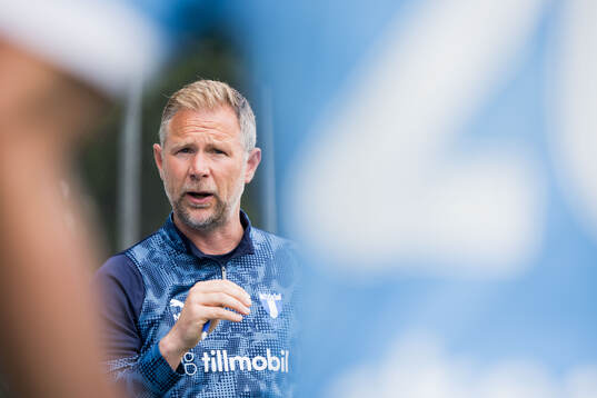 Malmö FFs tränare Magnus Pehrsson
