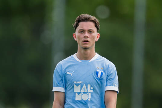 Malmö FFs Linus Larsen