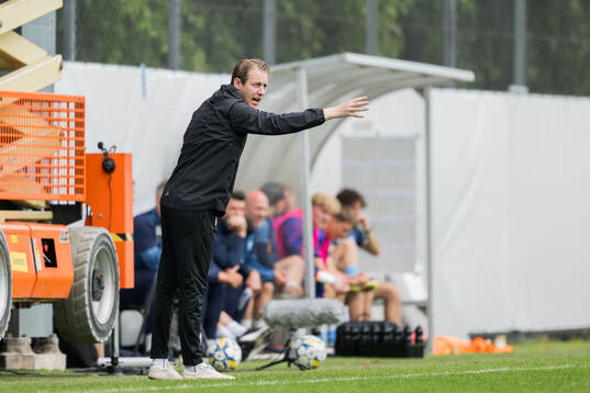 Hammarbys tränare Daniel Erlandsson