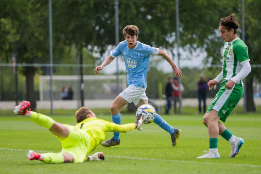 Hammarbys Elton Fischerström Opancar och Malmö FFs Finlay