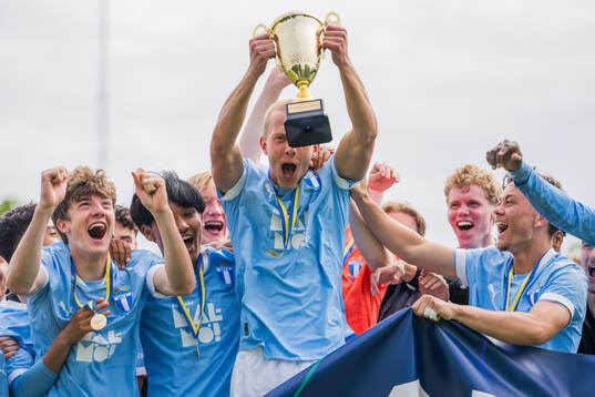 Malmö FFs Alexander Olsson jublar