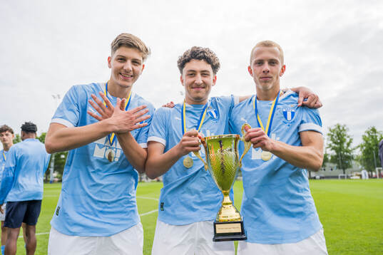 Malmö FFs Medjen Llumnica, Antonio Palac och Alexander