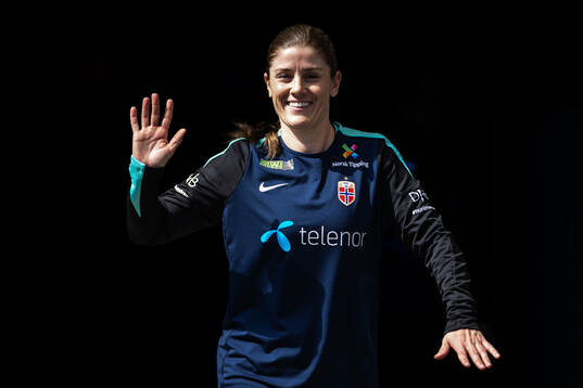Maren Mjelde of the Norwegian women's national football team