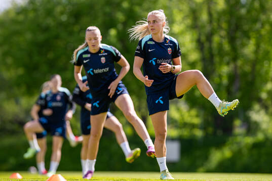 Emilie Woldvik of the Norwegian women's national football
