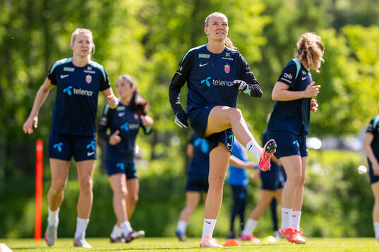 Frida Maanum of the Norwegian women's national football team