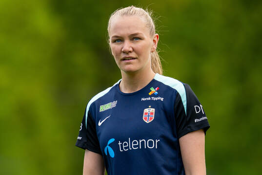Frida Maanum of the Norwegian women's national football team