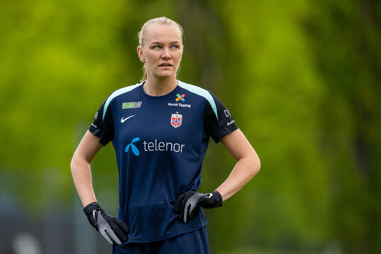 Frida Maanum of the Norwegian women's national football team