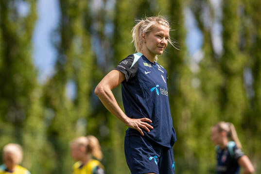 Ada Hegerberg of the Norwegian women's national football