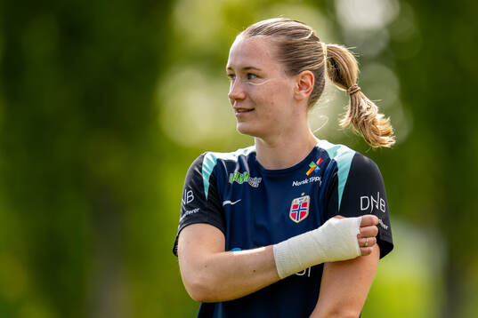 Elisabeth Terland of the Norwegian women's national