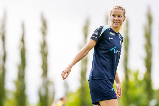 Ada Hegerberg of the Norwegian women's national football
