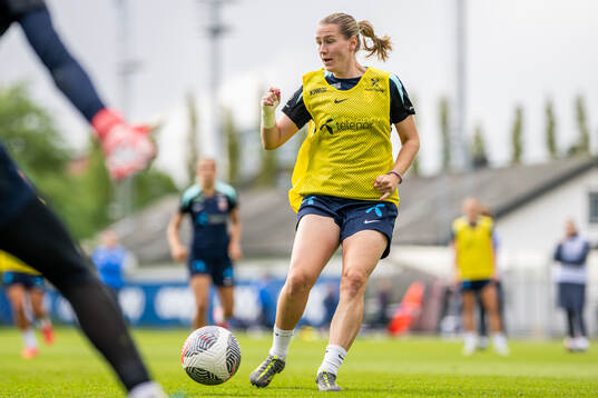 Elisabeth Terland of the Norwegian women's national