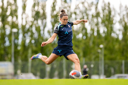 Vilde Bøe Risa of the Norwegian women's national football