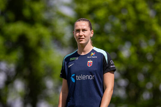 Elisabeth Terland of the Norwegian women's national