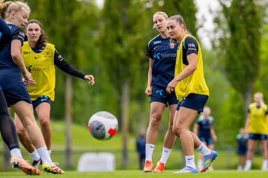 Lisa Naalsund of the Norwegian women's national football