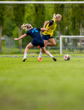 Lisa Naalsund of the Norwegian women's national football