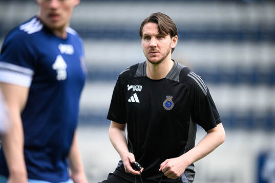 Gefles assisterande tränare Mattias Hall